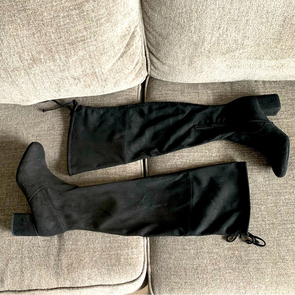 Kelly & Katie Beim Black Over The Knee Boots women’s size 8 gently used
